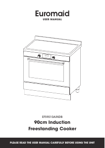 Manual Euromaid EFS9010AINDB Range