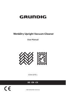 Manuál Grundig VCW 4270 L Vysavač