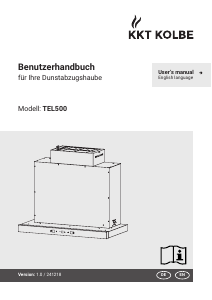 Manual KKT Kolbe TEL500 Cooker Hood