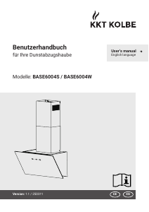 Bedienungsanleitung KKT Kolbe BASE6004W Dunstabzugshaube