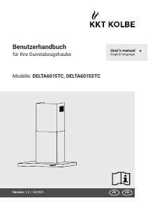 Bedienungsanleitung KKT Kolbe DELTA6015TC Dunstabzugshaube