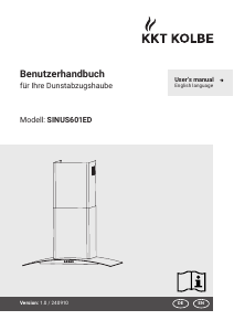 Bedienungsanleitung KKT Kolbe SINUS601ED Dunstabzugshaube