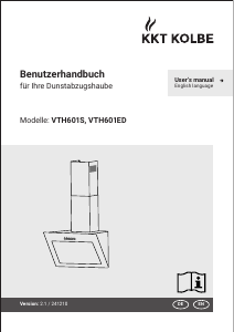 Bedienungsanleitung KKT Kolbe VTH601ED Dunstabzugshaube