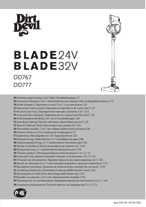 Manual de uso Dirt Devil DD767 Blade Aspirador