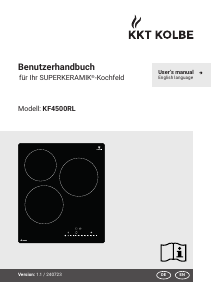 Bedienungsanleitung KKT Kolbe KF4500RL Kochfeld