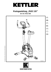 Instrukcja Kettler Paso 100 Rower treningowy