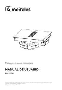 Manual Meireles MI 6 FLOW Hob