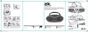 Instrukcja OK ORC 630 BT-B Zestaw stereo