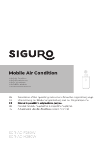 Manual Siguro SGR-AC-H280W Air Conditioner