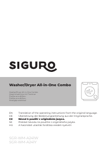 Használati útmutató Siguro WD-A241Y Mosó-szárítógép