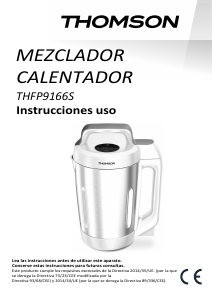 Manual de uso Thomson THFP9166S Sopera eléctrica