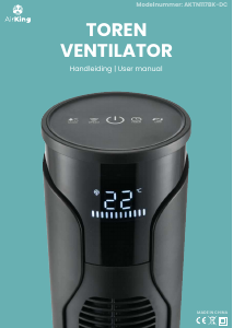Handleiding AirKing AKTN117BK-DC Ventilator