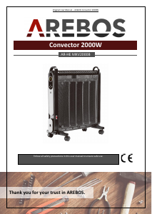 Manual Arebos AR-HE-MKV2000B Heater