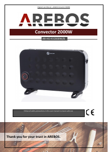 Manual Arebos AR-HE-KV2000B Heater