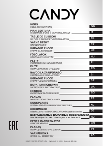 Manual Candy PCT23XCH64CCB Plită