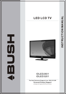 Manual Bush IDLED2601 LCD Television