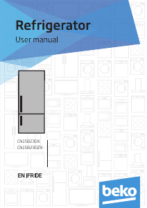 Manual BEKO CN158230ZX Combina frigorifica