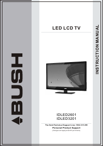 Handleiding Bush IDLED3201 LCD televisie
