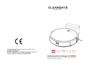 Manual de uso Cleandays D3-300MAX Aspirador