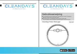 Handleiding Cleandays D2-001 Stofzuiger