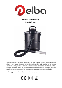 Manual Delba DB-800 Aspirador