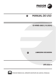 Manual de uso Fagor 5FS-85614 Lavasecadora