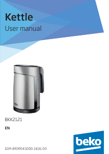 Manual BEKO BKK 2121 Kettle