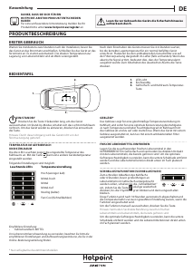 Bedienungsanleitung Hotpoint HASD18A011A1 Kühlschrank