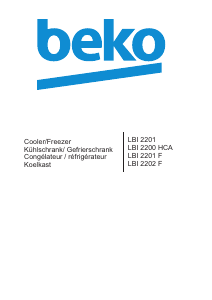 Bedienungsanleitung BEKO LBI 2200 HCA Kühlschrank