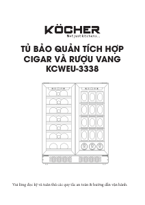 Hướng dẫn sử dụng Köcher KCWEU-3338 Tủ rượu vang