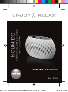 Manuale Macom 870 Noumido Deumidificatore