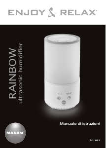 Manuale Macom 883 Rainbow Umidificatore