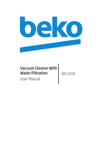 Handleiding BEKO BKS 9218 Stofzuiger