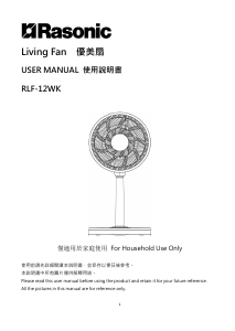 Handleiding Rasonic RLF-12WK Ventilator