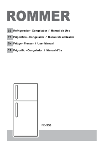 Manual Rommer FE 355 Fridge- Freezer