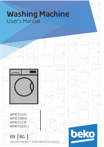 Наръчник BEKO WMB 50831 Пералня