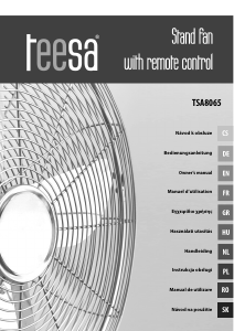 Manual Teesa TSA8065 Ventilator