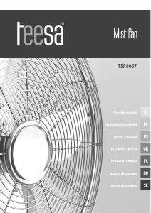 Manual Teesa TSA8067 Ventilator