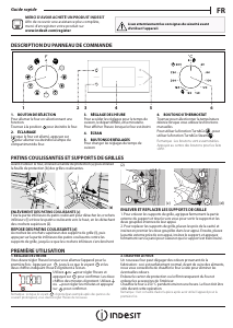Vadovas Indesit IFWS 4841 JH BL Orkaitė