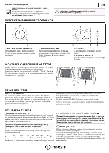 Kullanım kılavuzu Indesit IGW 620 IX Fırın
