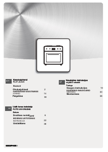 Vadovas Indesit IS5G5PHX/E/1 Diapazonas