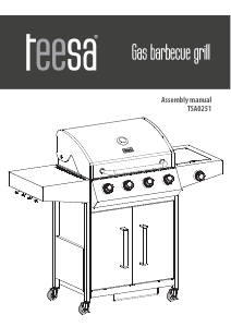Εγχειρίδιο Teesa TSA0251 Ψησταριά