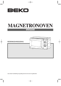 Handleiding BEKO MWS 20 M Magnetron