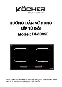Hướng dẫn sử dụng Köcher DI-608SE Tarô