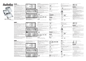 Mode d’emploi BaByliss 8993E Body Control Pèse-personne