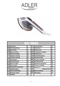Priručnik Adler AD 5044 Glačalo