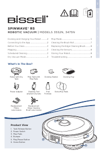 Manual de uso Bissell 3475N SpinWave R5 Aspirador