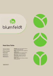 Bedienungsanleitung Blumfeldt 10035937 Heat Guru Turbo Terrassenheizer
