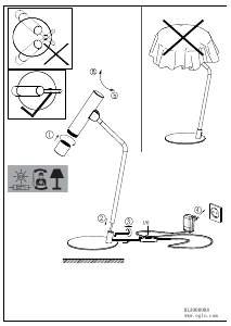 Manual Eglo 900908 Lampă