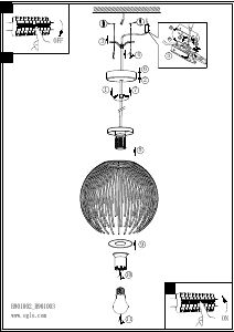 Manual Eglo 901002 Lampă